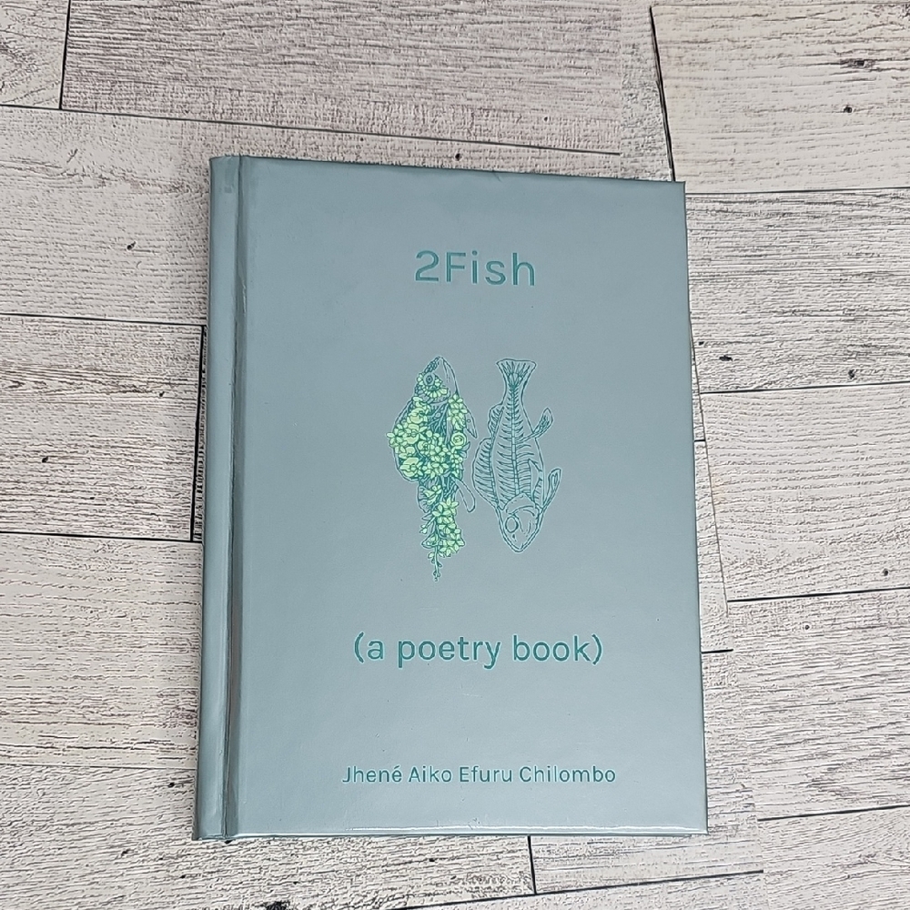 2 Fish Poetry Book by Jhené Aiko - Gray Cover